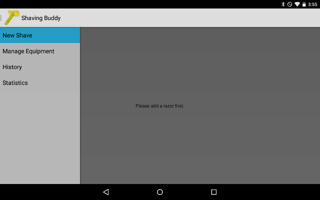 ShavingAndroidApps-borotvák Buddy-Launch