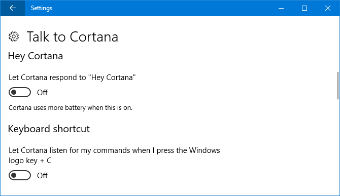 9 új beállítás funkció a Windows 10 őszi alkotóiban Frissítse a cortana-t