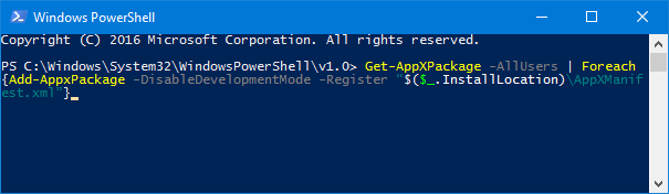 powershell alkalmazás próbaverziója