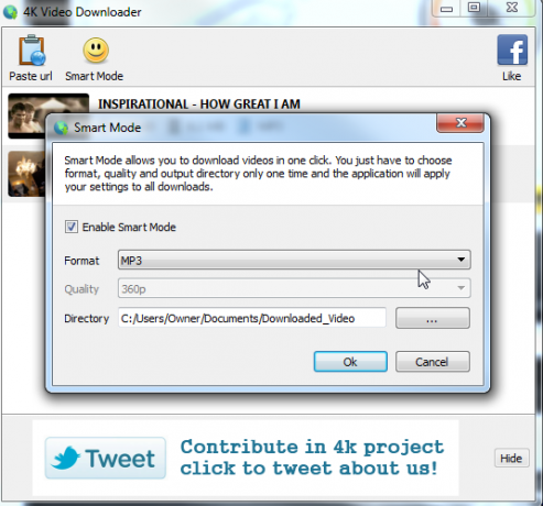 Online videók és audio mentése, hogy később kijelentkezhessen a 4k Video Downloader 4kVideo10 segítségével