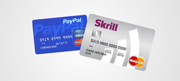 PayPal Skrill Mastercard terhelés