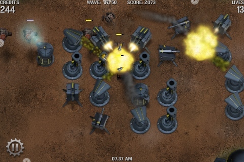 A legjobb iPhone Tower Defense játékok 2009 + Giveaway tridefense3