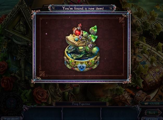 Sötét parables Rapunzel Frog elem