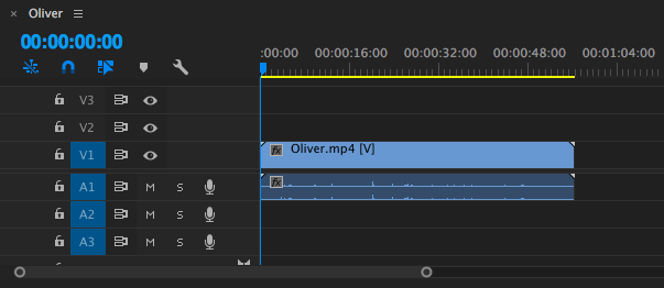 adobe premiere idővonal - vágja le az Adobe premiere videóját