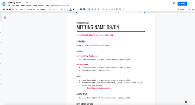 A legjobb programok kreatív írók számára - Google Docs