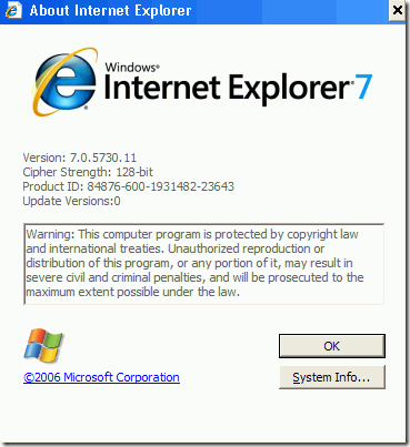 kényszerítse újra az Internet Explorer újratelepítését