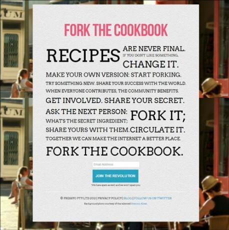 Vágás indítása: A nyílt forráskódú inspiráció a főzéshez és a villával kapcsolatos receptekhez tartozik A szakácskönyv ForkTheCookbook06