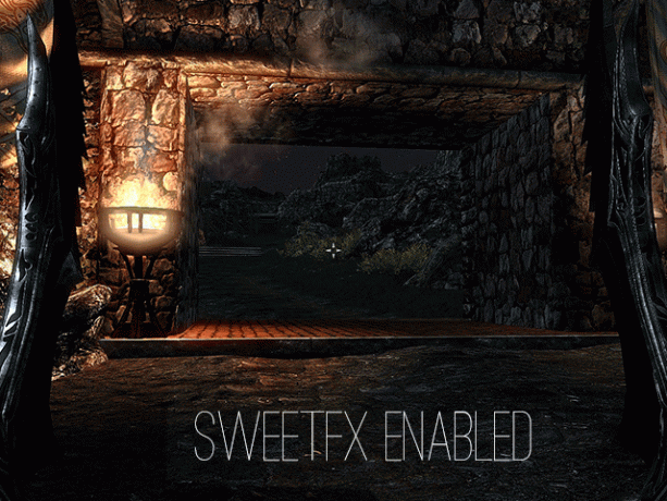 SweetFX Skyrim első személyű nézet