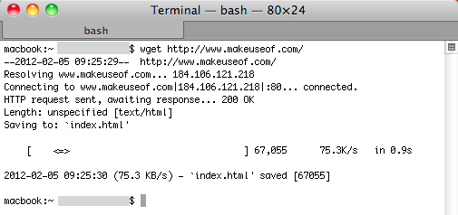 wget for mac