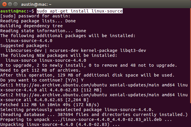 Saját Linux kernel Debian Linux forrás fordítása