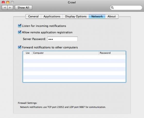 Growl értesítések beállítása a különféle számítógépek és eszközök között 09 Growl Client Mac