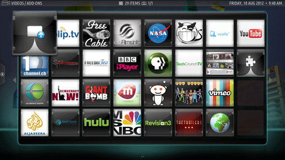 xbmc téma telepítése