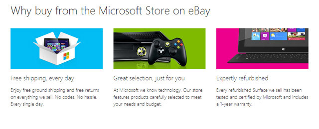 Microsoft eBay-store