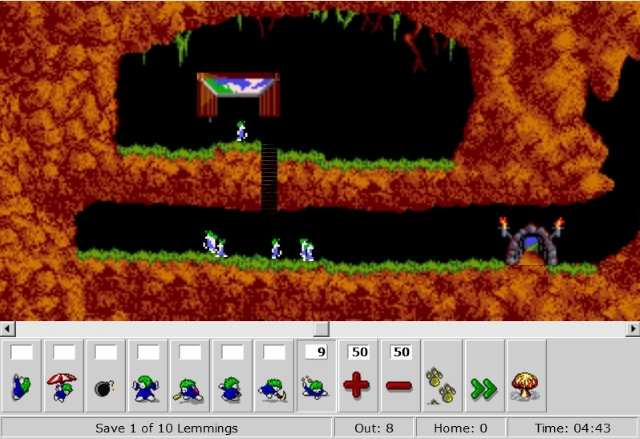 MUO szerencsejáték-1990-pc-free-Lemmings