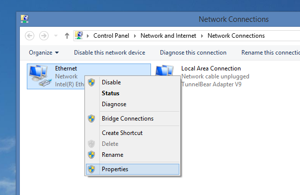 windows-network-beállítás