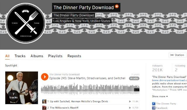 Vacsora Party Podcast a SoundCloudon
