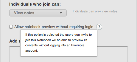 hogyan lehet megosztani a notebookot az evernote-ban