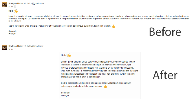 Formázza a Gmail beérkező leveleit, így az üzenetek könnyebben olvashatók