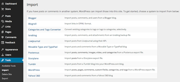 Beteg a Yahoo? Helyezze át a Tumblr-blogot a WordPressbe a Tumblr WordPress-importálásba