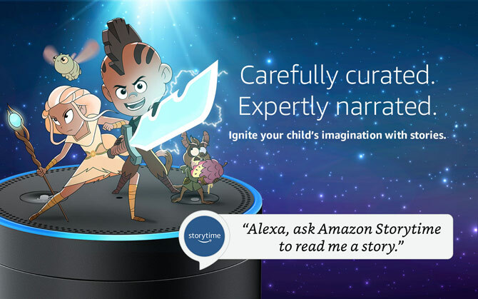 Amazon Alexa készségek parancsok gyerekeknek