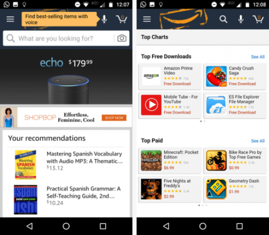 Google Play vs. Amazon Appstore: Melyik a jobb? appstore home 571x500