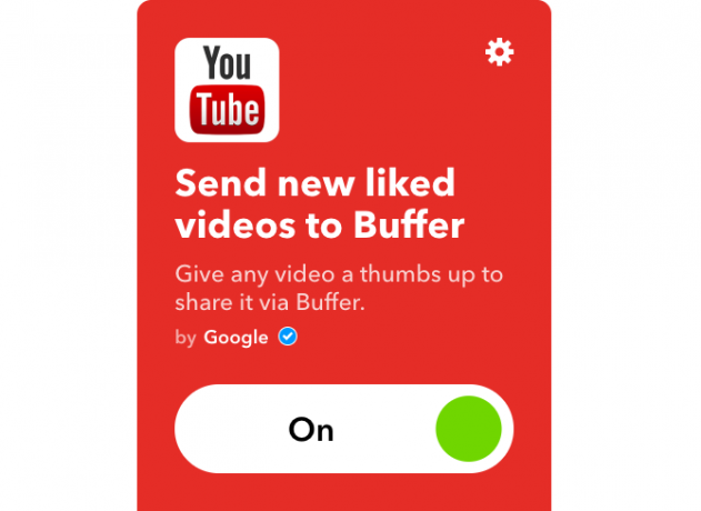 youtube ifttt szerette a videókat pufferolni