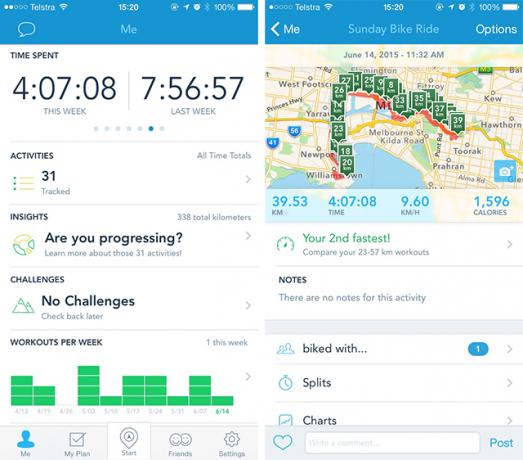 Bike Different: A legjobb iPhone Cycling Apps futó