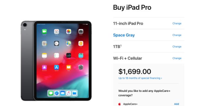 iPad Pro ár