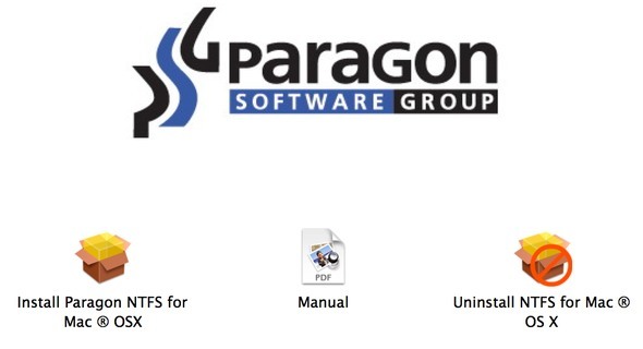 Paragon NTFS Mac OS X esetén ellenőrizze az ntfs driver xn telepítését