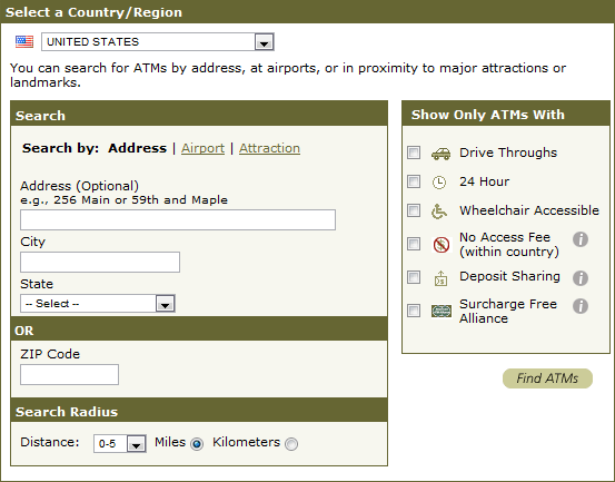 atm gépeket találni