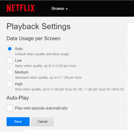 Roku Netflix Change Quality