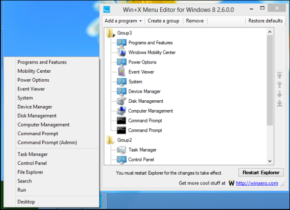 a Windows 8 testreszabása