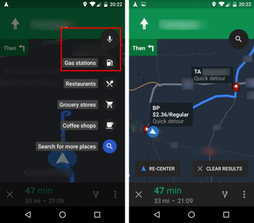 Google Maps--gáz-ár-In-Navigation