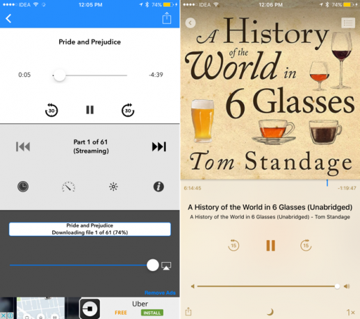 audiobook apps ios